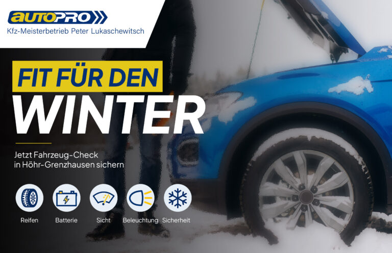Wintercheck Auto: Was jetzt viele Autofahrer im Westerwald zu spät machen